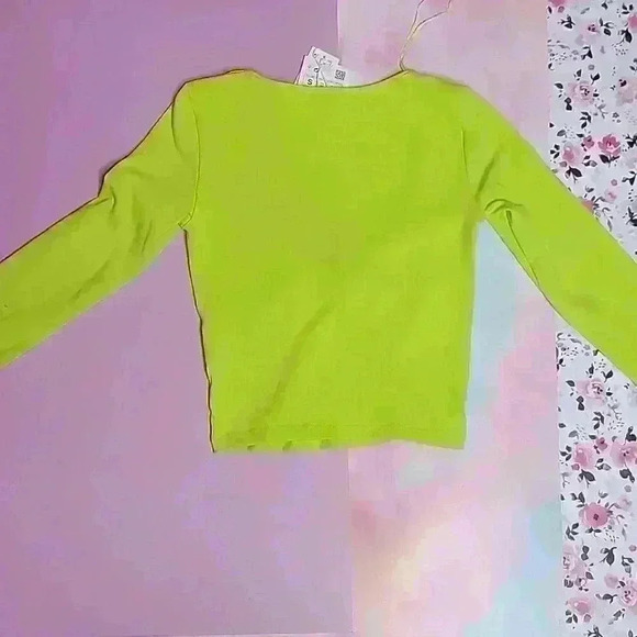 Zara Neon Crop Top - Picture 5 of 5